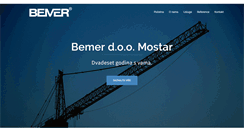 Desktop Screenshot of bemer.ba